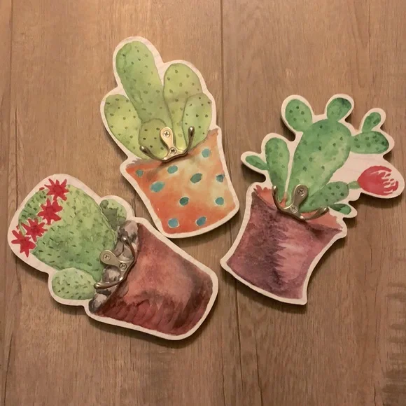 Cactus Wall Hooks