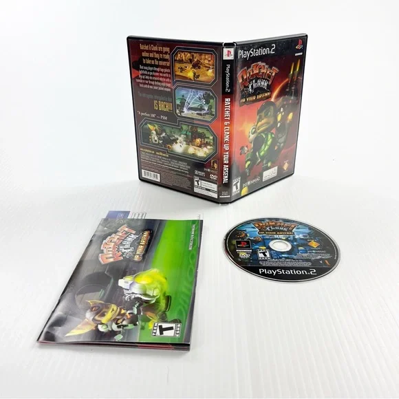 Ratchet & Clank Up Your Arsenal Video Game for Sony PlayStation 2 PS2 Complete