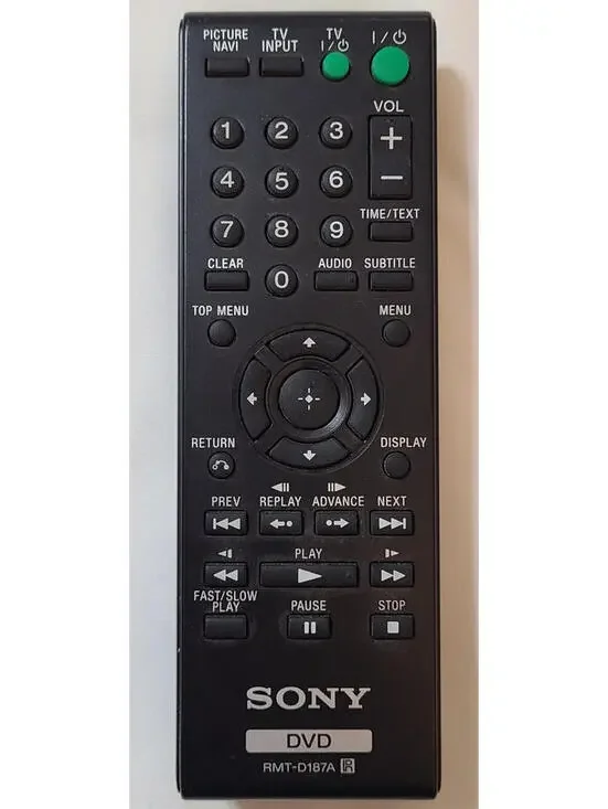 Sony RMT-D187A DVD Player Remote Control Replacement TV/Audio D197A Electronics