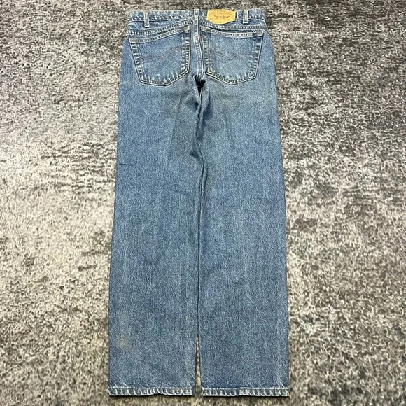 Vintage Levi's 505 Jeans Mens 32x30 Blue Denim Made In USA 90s Straight Leg