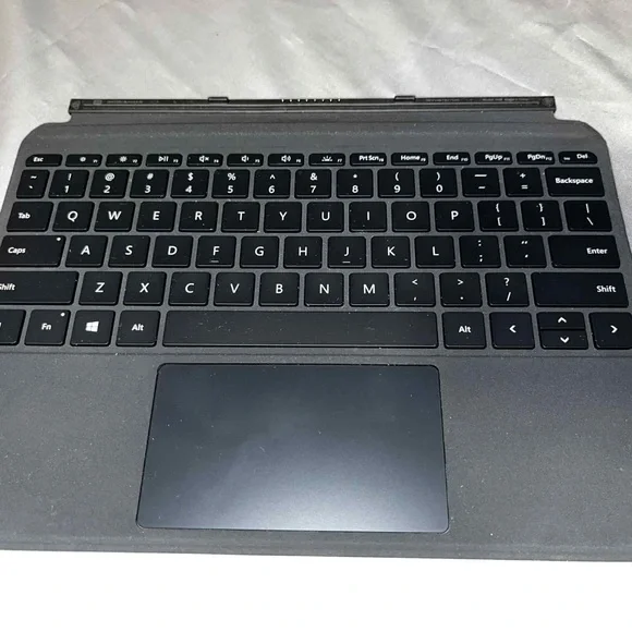 Microsoft Surface Go Type Cover (Black, Keyboard, Model 1840) Untested As Is