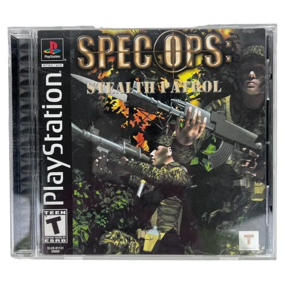 Spec Ops: Stealth Patrol Sony PlayStation 1 PS1 2000 Tested And Working