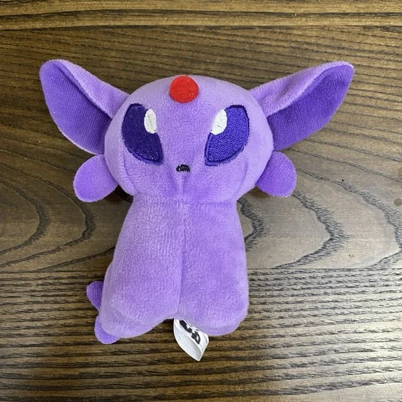 Espeon Plush Pokemon Center‎ Pokedoll 2010 Eeveelutions Series Purple Minky