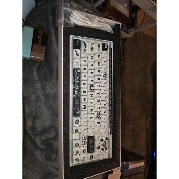 Reccazr R66 65% Hot Swap RGB Triple Mode Mechanical Gaming Keyboard