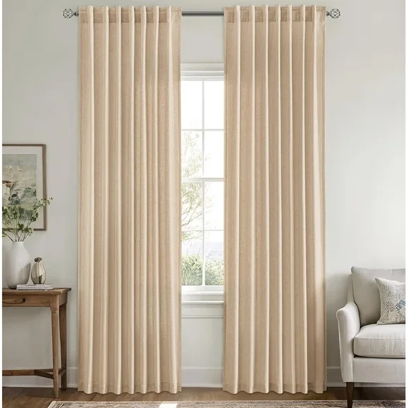 Sophisticated Cream Drapes for Home Accents