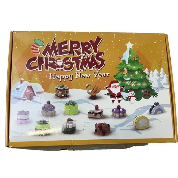 Cake Building‎ Blocks Advent Calendar 2024 Advent Calendar 24 Boxes of Surprise