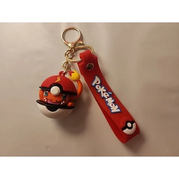 Pokémon‎ Keychain Charmander In Pokémon Ball