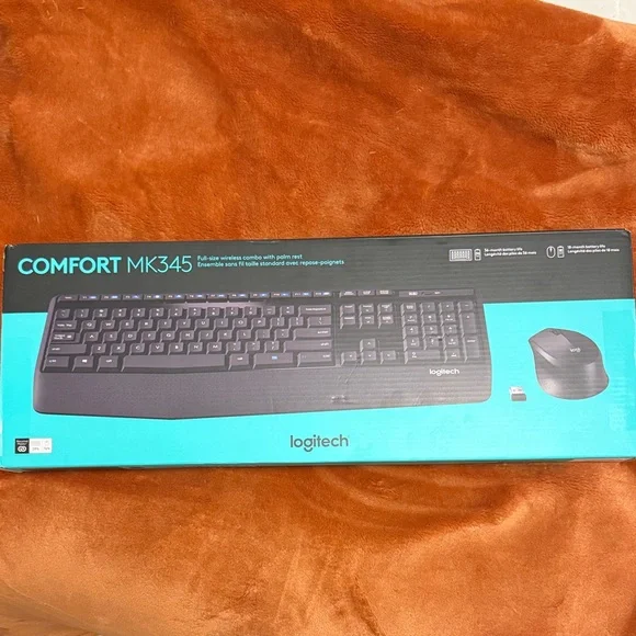 BRAND NEW Logitech MK345 Wireless Keyboard and Mouse