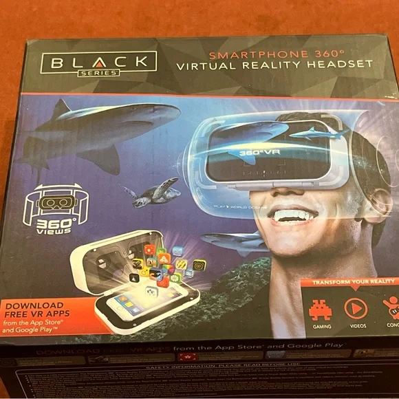 New in box Black Series Smartphone 360 VR Headset