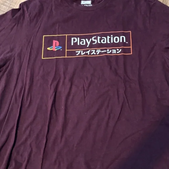 Sony Maroon T-Shirt