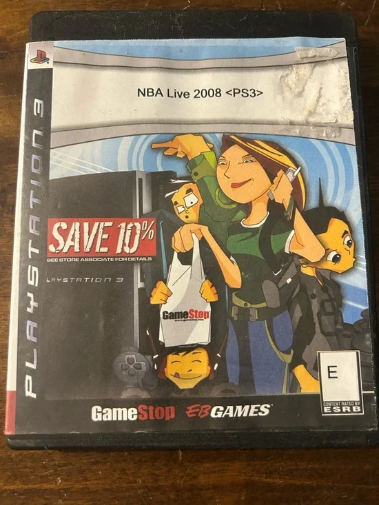 Pre-Owned NBA Live 2008 Basketball Video Game by EA Sports for the Sony PS3