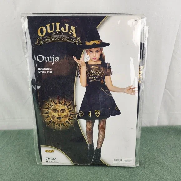 Spirit Halloween Costume Ouija‎ child Medium Dress Hat