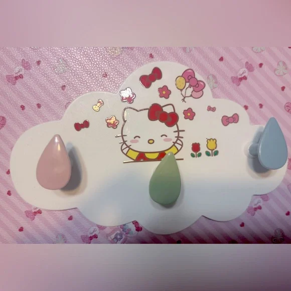🆕 Hello Kitty Cloud Wall Hooks