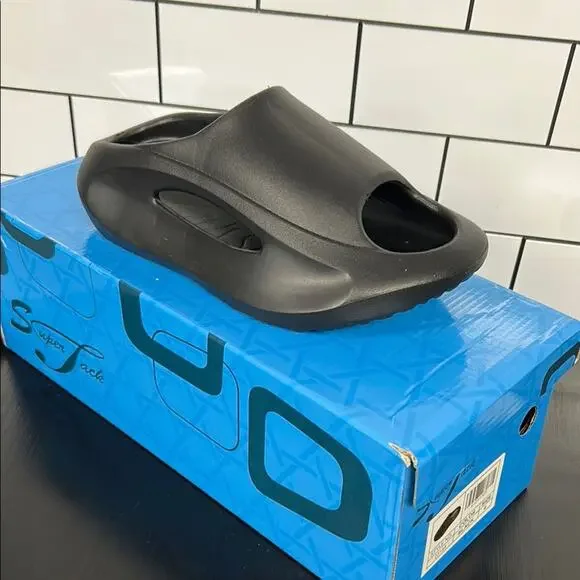 Unisex Cloud Slide Men's 11 Slipper Cushioned Thick Sole for Beach Gym Pool