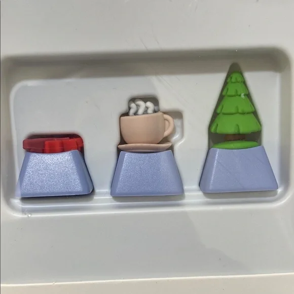Figural key cap pack