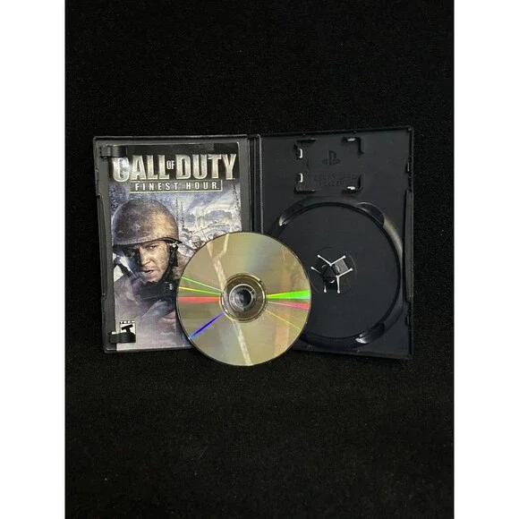 Call of Duty: Finest Hour (Sony PlayStation 2, 2004) PS2 CIB Complete TESTED