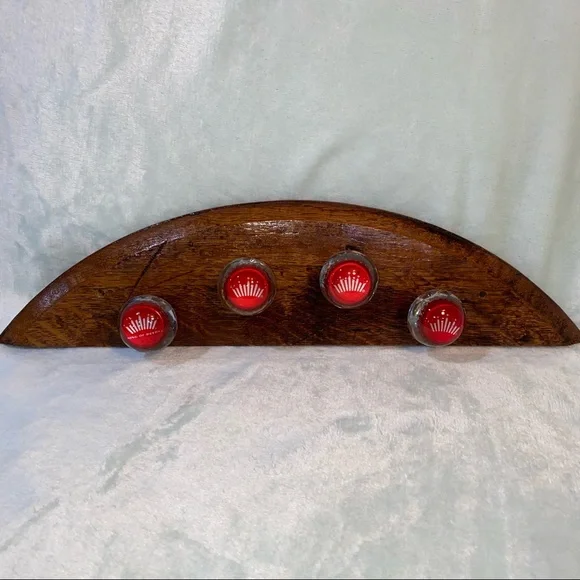 Kentucky bourbon barrel coat rack