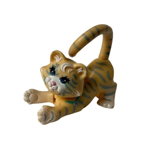 Vintage Littlest Pet Shop Zoo Tiger Baby Cub Nursery Kenner 1993 Collectible G1