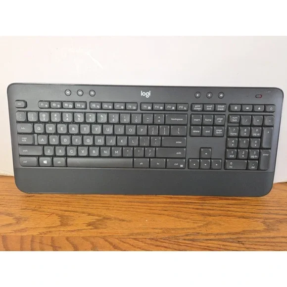 Logitech K545 Wireless Desktop Computer Keyboard - NO DONGLE - TESTED WORKS
