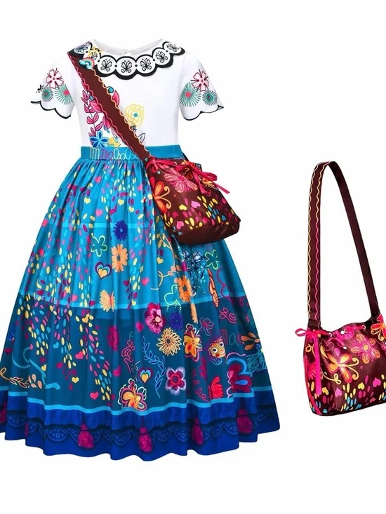 Encanto Mirabel Girls Dress & Bag