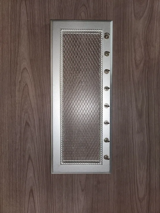 Silver Decorative Metal Vent Cover with Mesh Insert Great For Jewlrey