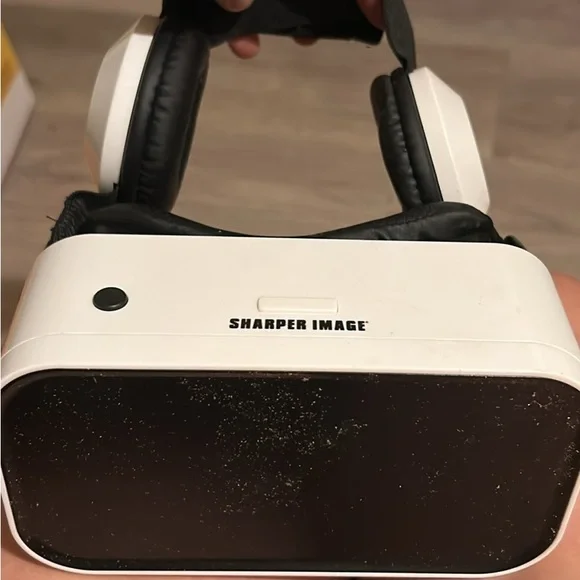 Sharper Image Smartphone VR Headset White and Black