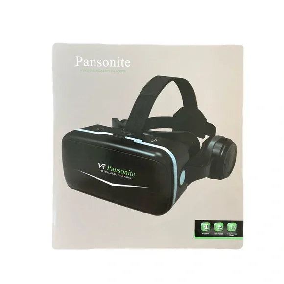 COPY - Pansonite VR Headset 3D Glasses Virtual Reality w/ Remote Controller
