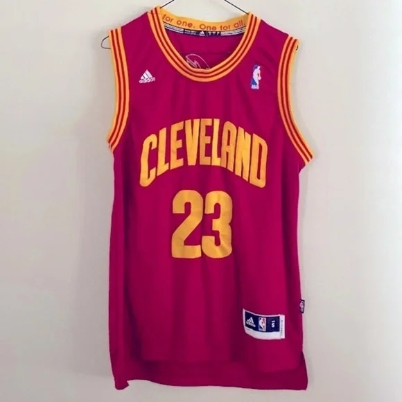 Adidas Lebron James Cleveland basketball jersey
