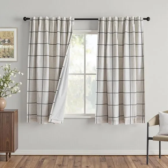Set of 2 Curtain Panels, 52