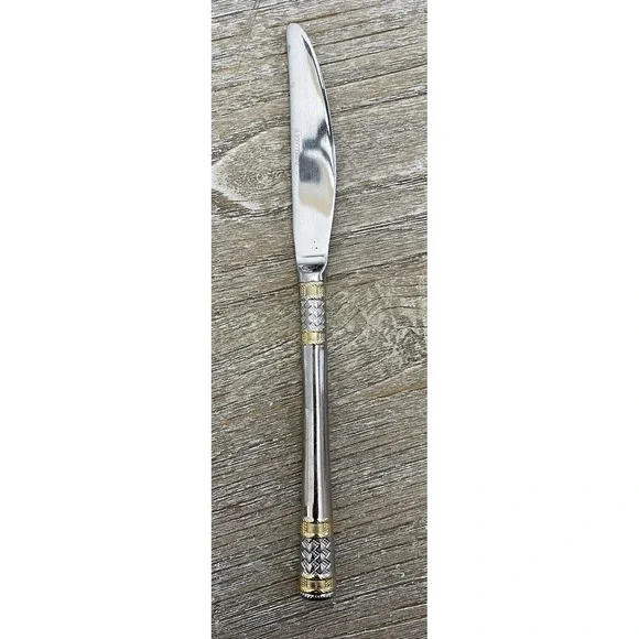 Wallace 18/10 Stainless - CORSICA GOLD ACCENT - Knife