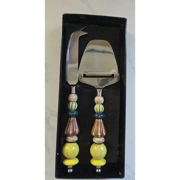 Koch Rustic Cheese Slicer Set Stainless Steel Serveware New‎ In box