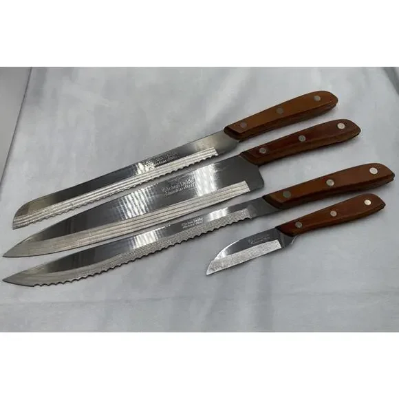 Chefmaster Kitchen Delite Knives Japan Stainless‎ Steel Set of 4