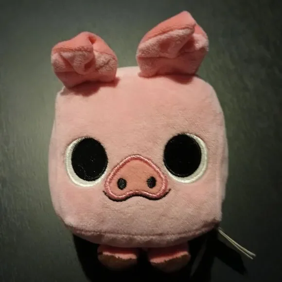 Pet Simulator‎ X Mystery Treasure Plush Toy Pink Pig I'm Biscuit 5