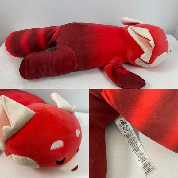 Disney Store Cuddleez Turning‎ Red Mei Panda Pillow Pal Plush Stuffed Animal 24