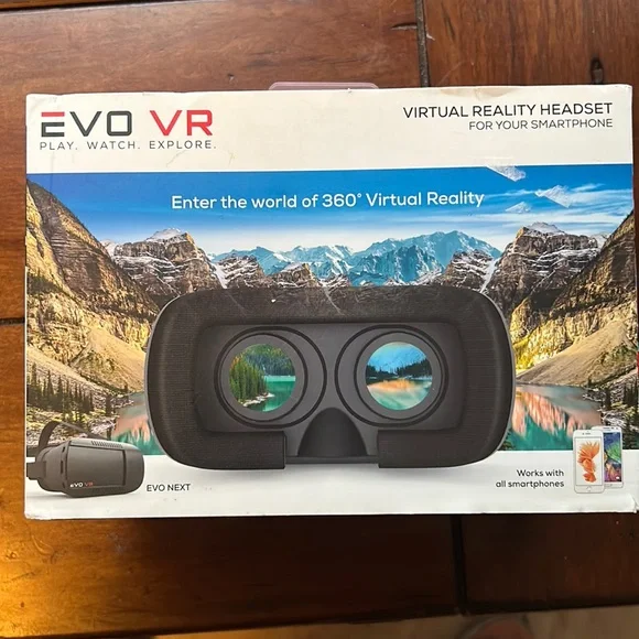 Virtual Reality Headset for your Smartphone EVO VR 360 virtual Reality