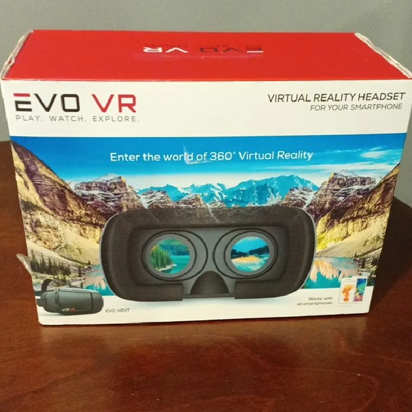 Black Virtual Reality Headset