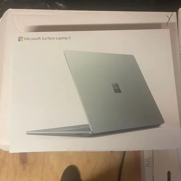 Microsoft Surface Laptop 5 BOX ONLY – Original Packaging Mint Green
