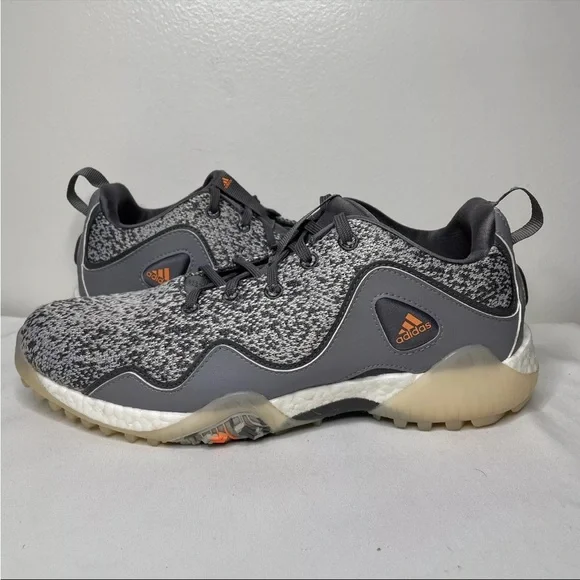 Adidas CodeChaos 21 Golf Shoes Men’s Size 8 Grey Scream Orange