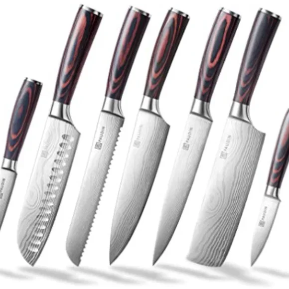 PAUDIN - UNIVERSAL Series: 7 pc PROFESSIONAL CHEF KNIVE SET