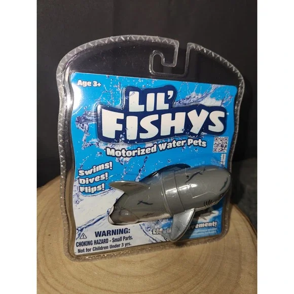 Rare~LIL' FISHYS Motorized Water Pets- Hammerhead‎ Shark Hammie-New & Sealed