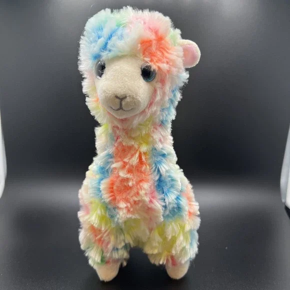 TY Beanie Baby - LOLA the Rainbow‎ Llama (6 inch) - Stuffed Animal Toy