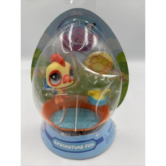 Littlest Pet Shop Springtime Fun Rooster #58 New Unopened‎