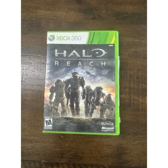 Halo Reach Xbox 360 Microsoft Bungie 2010 First Person Shooter Video Game