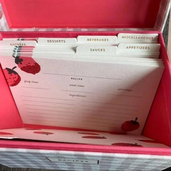 COPY - Kate Spade Recipe Box