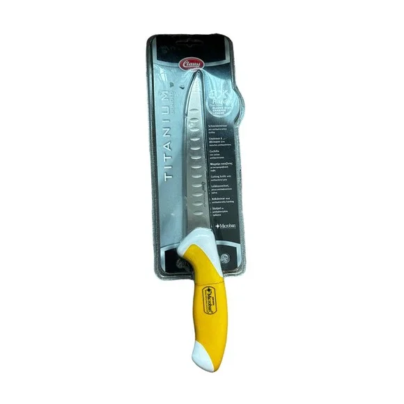 Clauss Titanium Bonded‎ 7” Blade Knife, Microban Protected