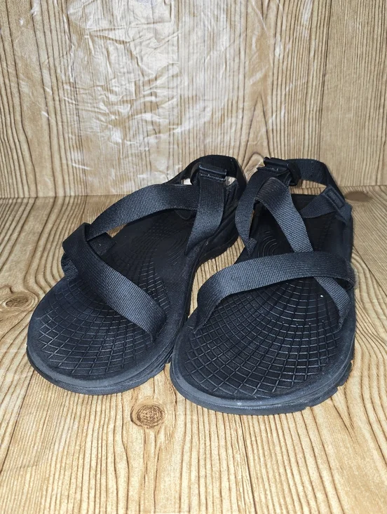 Men's Chaco Black Strappy Outdoor Waterproof Sandals Size 14