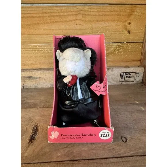 Vintage Dancing Singing Hamster Romancin' 