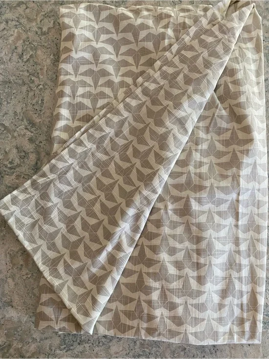 Nate Burkus Geo-Print Curtain Panel