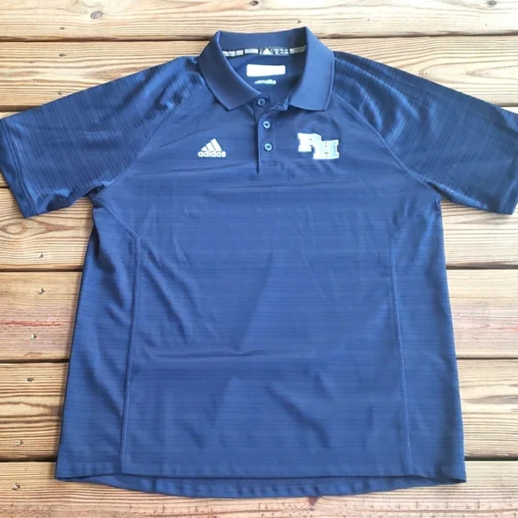 Adidas Climalite mens blue polo shirt, size M