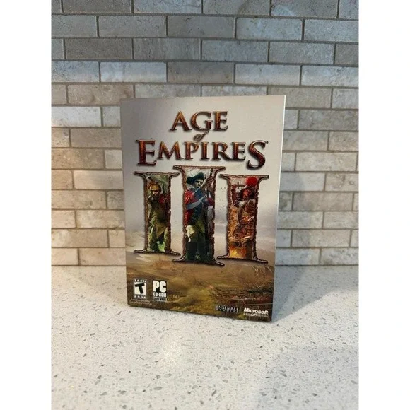 Age of Empires III PC Game Complete Edition Strategy Microsoft‎